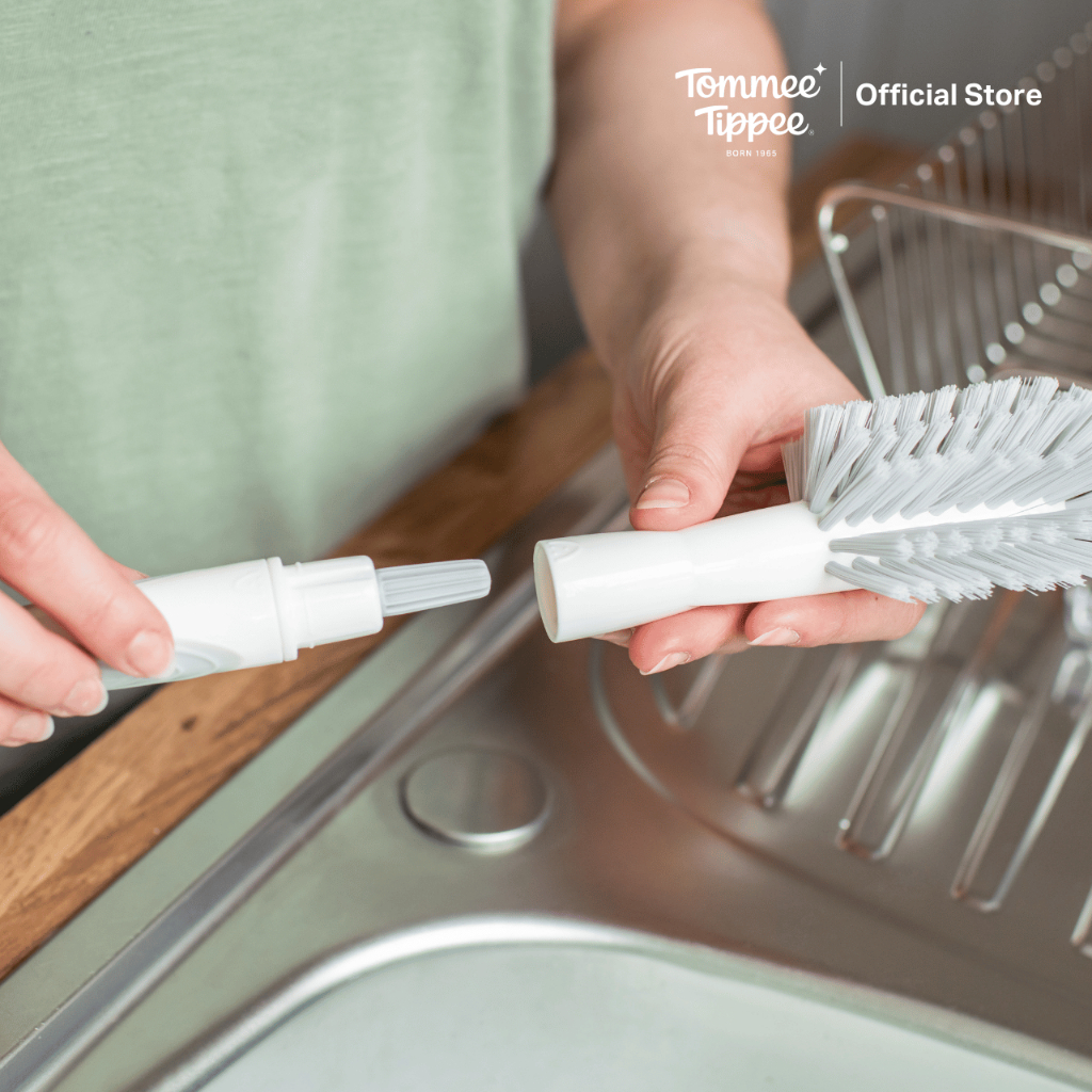 Tommee Tippee แปรงล้างขวดนมและจุกนม 2-in-1 รูปที่ 4