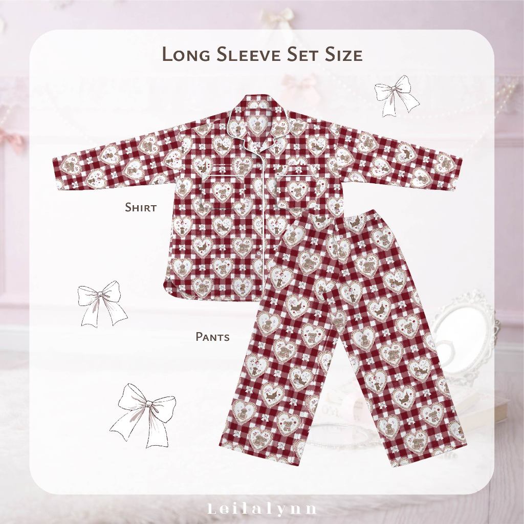 ชุดนอน New Collection ชุดแขนยาว-ขายาว ใส่สบาย ผ้านุ่ม น่ารักเกินต้าน🧸💗