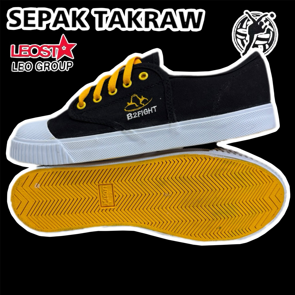 ร้องเท้าผ้าใบตะกร้อ รุ่น LEO SHOE MUZZLE  ไซส์38-44 พร้อมส่ง