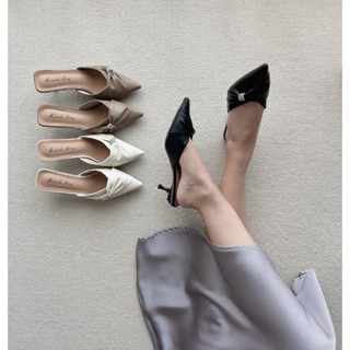 รองเท้าสลิปเปอร์ High Heels ส้นสูง2นิ้ว รองเท้าkaimooksissy …