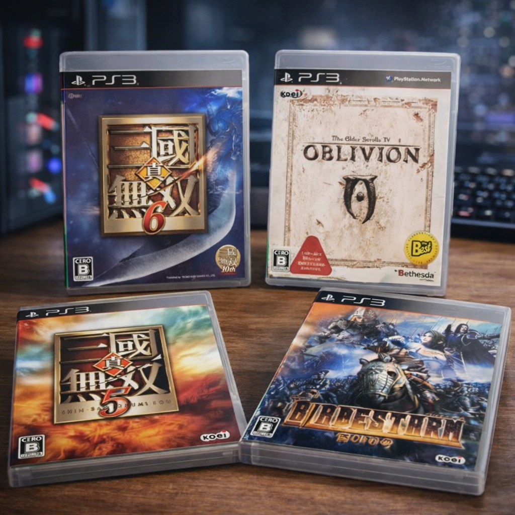 🔥 เกม PS3 สายบู๊ | Dynasty Warriors 5-6 / Bladestorm / Oblivion | ฟันแหลก-สงคราม-แฟนตาซี ครบ! | แผ่น