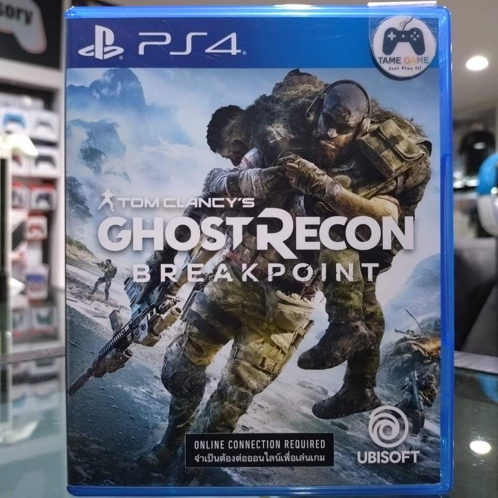 (ซับไทย) มือ2 Tom Clancy's Ghost Recon BreakPoint PS4 มือสอง (เล่นกับ PS5 ได้)