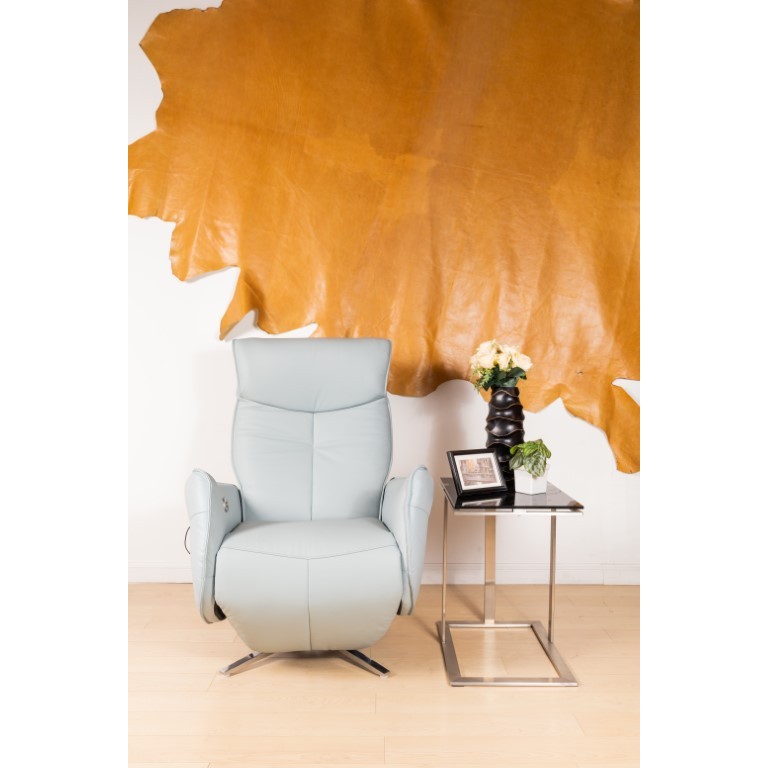 Guzzo เก้าอี้รีไคลเน่อร์ (Recliner) ปรับเอน หนังแท้ รุ่น ATHENA (MANUAL)