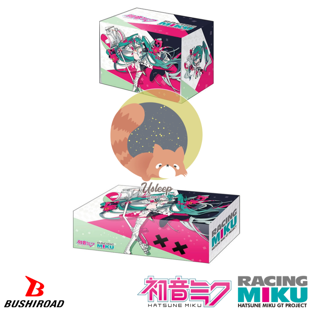 Bushiroad Deck Holder V3 & Storage Box V2 Racing Miku 2025 ver.
