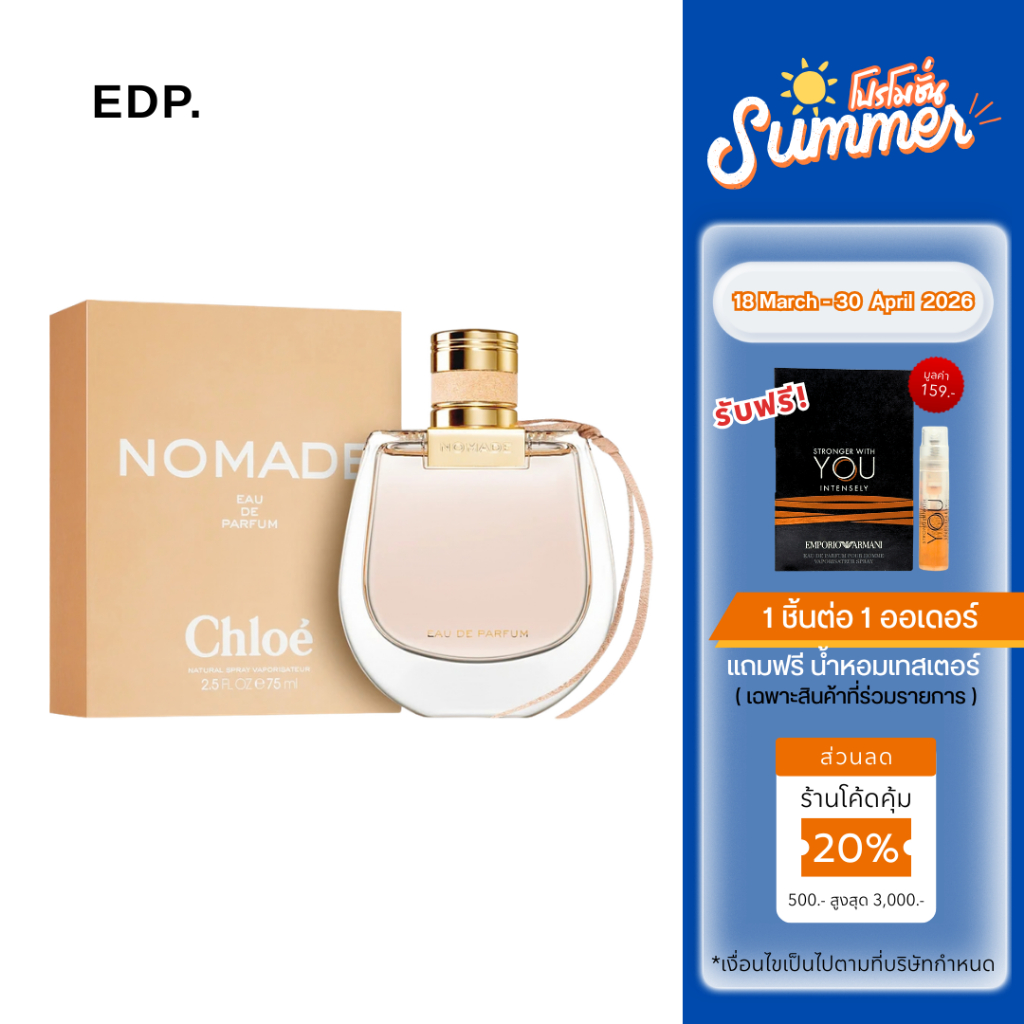(New Package)  Chloe Nomade EDP 75 ml กล่องซีล