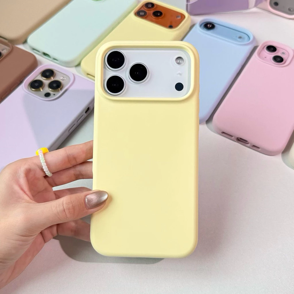 [i17] พร้อมส่ง 16โทนสี🍦🎀 E9S194 เคสพรีเมี่ยมซิลิโคนสีพื้น S2 (2) เคสซิลิโคนเนื้อหนาเกรดดี เคสไอไฟน For iphone16Plus,16pm