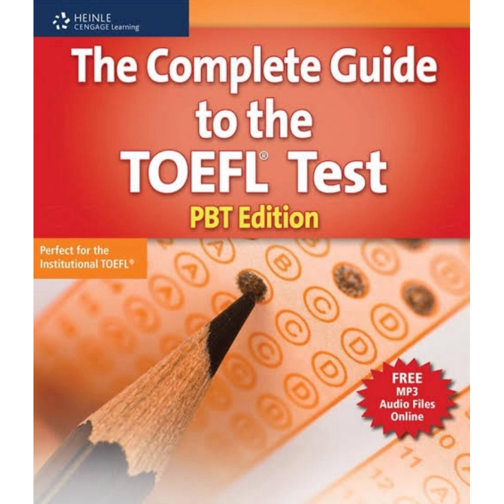 book guide to the ToEFL Tes PBT Edition have everything in book