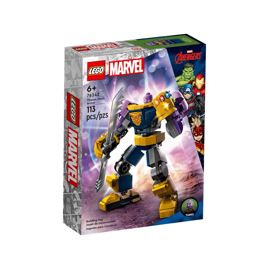 Lego 76242 Thanos Mech Armor Marvel Avenger