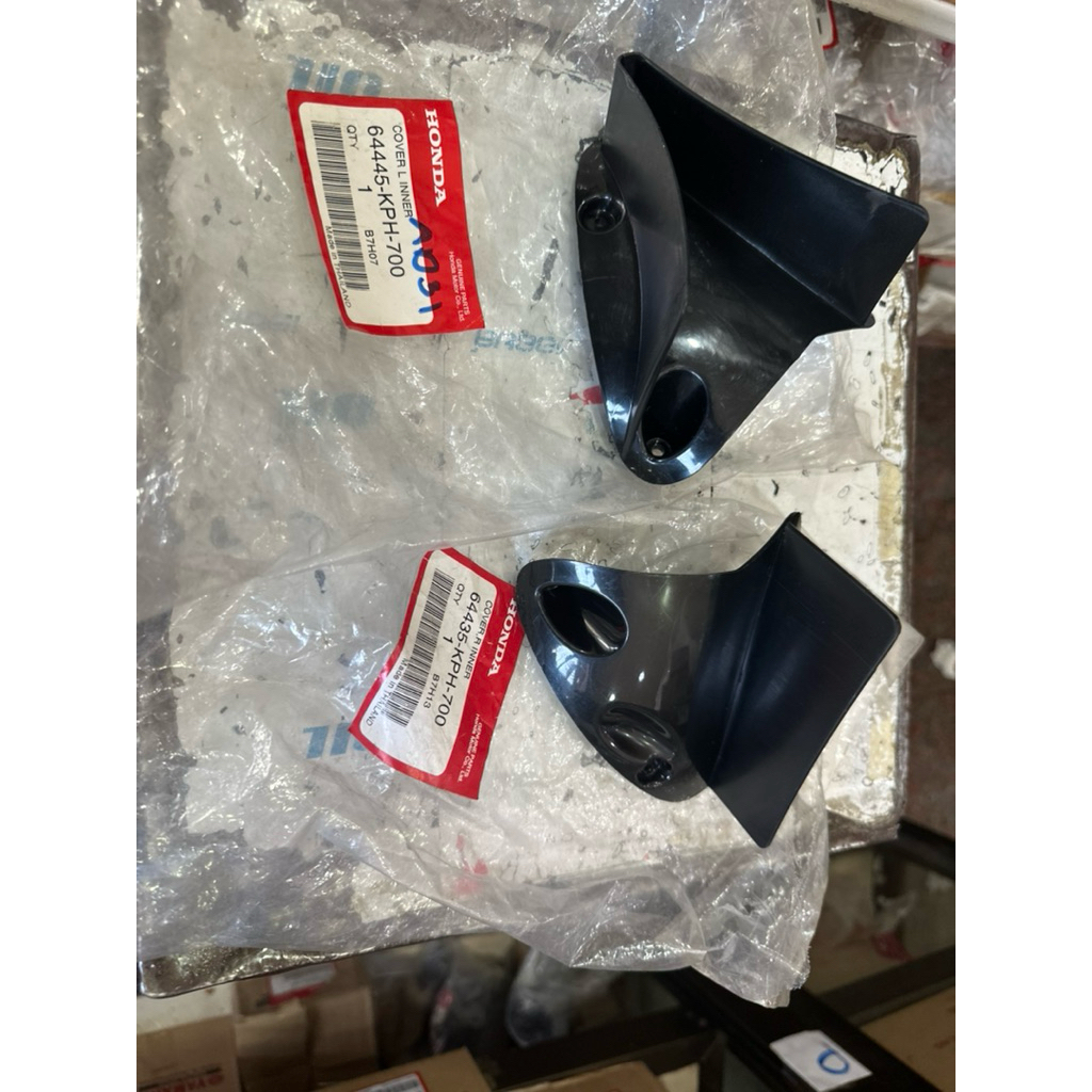 ชิ้นดำยึดไฟเลี้ยวเวฟ125iบังลม*ราคาคู่*🔹แท้ศูนย์ได้2ชิ้น64435-KPH-700/64445-KPH-700