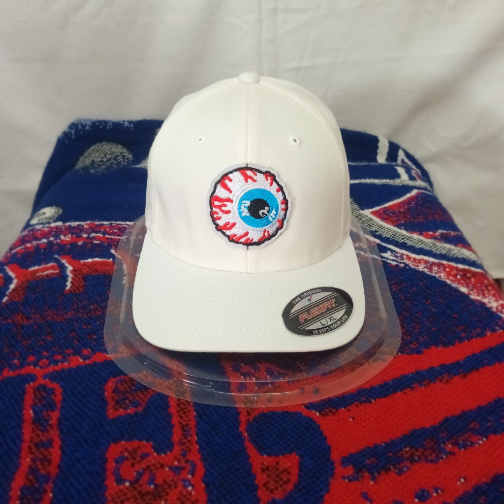 MISHKA fitted fashion baseball cap size L read details หมวกเบสบอลแฟชั่นทรงพอดีตัว MISHKA ไซส์ L อ่าน