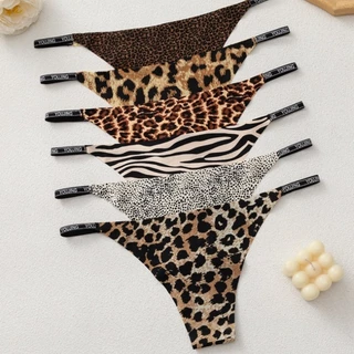 panty กางเกงใน🐆ลายเสือดาว ใส่สบาย ระบายอากาศดี เซ็กซี่✨หลายสี ฟรีไซส์ ส่งจากไทย