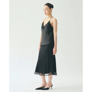 AOP Archive - (มี2สี) Lace-trimmed Satin Camisole