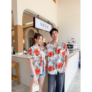 ❤ พร้อมส่งจ้า ❤ เสื้อฮาวายผู้ใหญ่ เสื้อสงกรานต์ เสื้อคู่รัก …