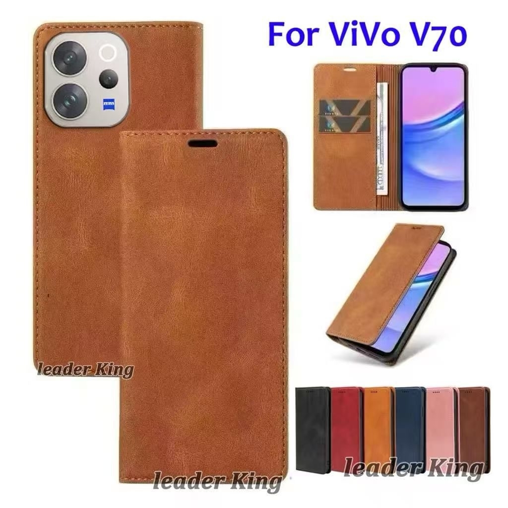 เคส ฝาพับ สำหรับ Vivo V70 พร้อมส่ง ตั้งได้ For วีโว่