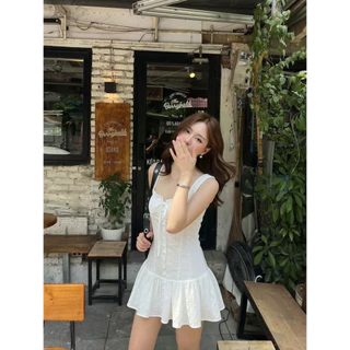 PICHA_BRAND : NEW VICTORIAN DOLL DRESS ชุดเดรส มินิเดรส เดรสสั้น