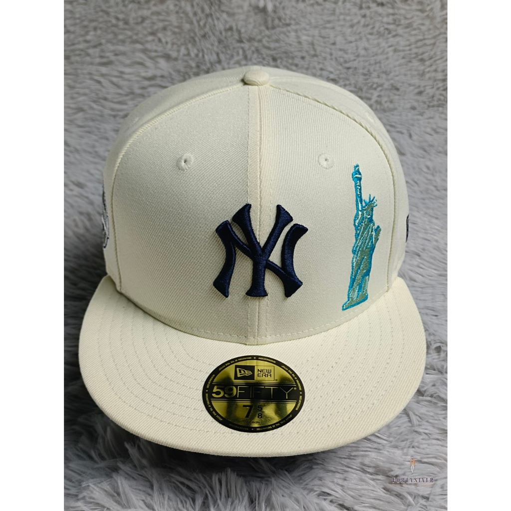 หมวก New Era New York Yankees City Collection Chrome White 59Fifty