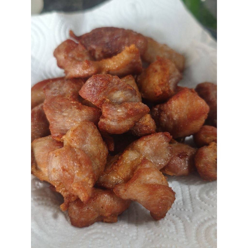 หมูน้ำปลาแดดเดียว ยังไม่ได้ทอด หมูดิบ ขนาด 200 กรัม และ 800 กรัม