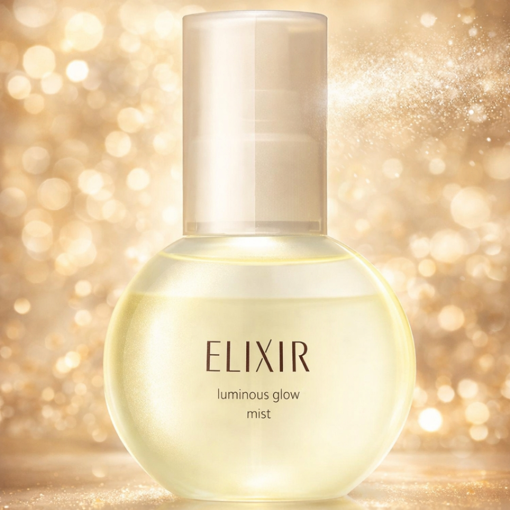 [แท้/ส่งด่วน] Shiseido Elixir Glossy Skin Mist 80ml สเปรย์หน้าเงา ผิวฉ่ำวาว ล็อคเมคอัพ เติมความชุ่มชื้น ลดริ้วรอย