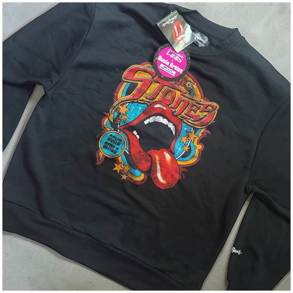 Rolling stones SWEATSHIRT เสื้อวง Rolling stones some girls (TS787)