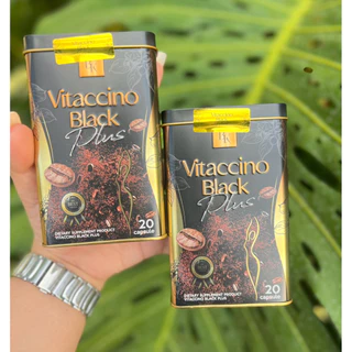 กาแฟ Vitaccino Black 1 กล่อง 20แคปซูล