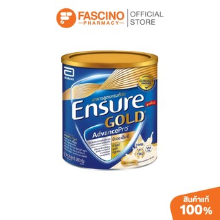 Ensure Gold Advance Pro เอนชัวร์ โกลด์ แอดวานซ์ โปร อาหารสูตรครบถ้วน โปรตีน HMB มวลกล้ามเนื้อ กลิ่นวานิลลา 380 กรัม