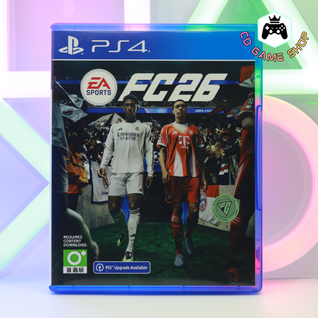 แผ่นเกมส์ PS4 FC 26 (มือ 2) พร้อมส่ง