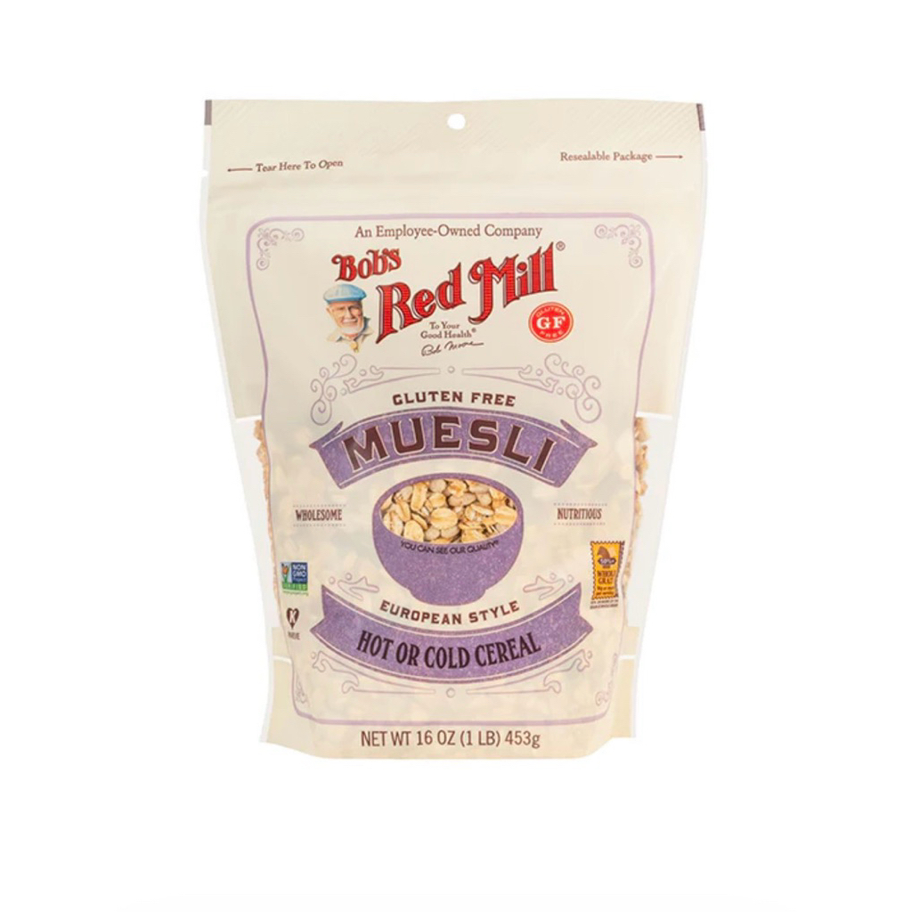[ส่งด่วน] Bob's Red Mill Old Country Style Muesli 550g/Gluten Free Muesli 453g