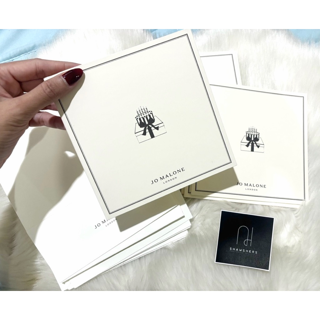Birthday Card สินค้าพรีเมี่ยม จาก JO MALONE LONDON