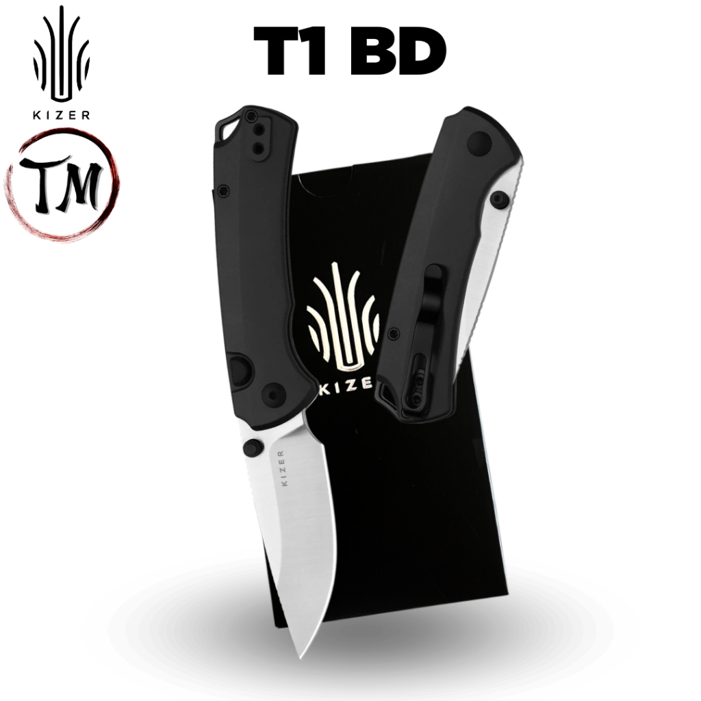Kizer T1 BD มีดฮิตรุ่นใหม่ ออกแบบใหม่ เหล็กElmax ตัวท๊อป