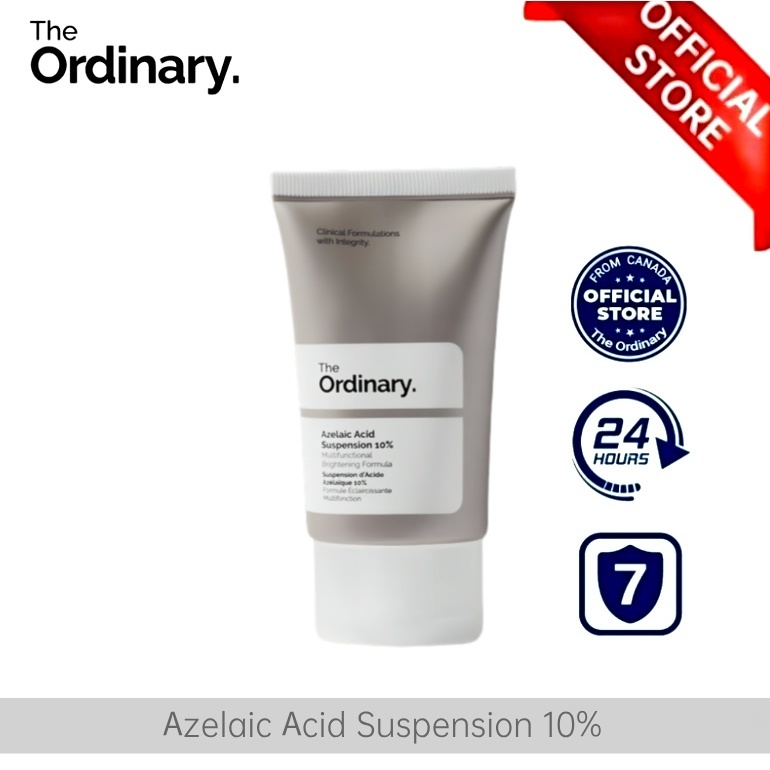 The Ordinary Azelaic Acid Suspension 10% 30ml ลดสิวอุดตัน รอยสิว จุดด่างดำ ปรับผิวกระจ่างใส