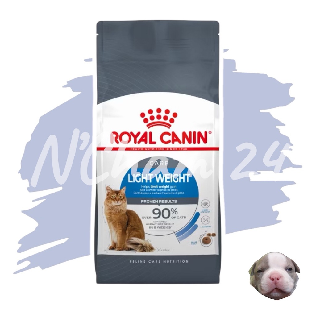 Royal Canin Light Weight Care มีขนาด 1.5kg และ 3kg อาหารแมว สูตรควบคุมน้ำหนัก แมวอ้วนง่าย light 3 kg