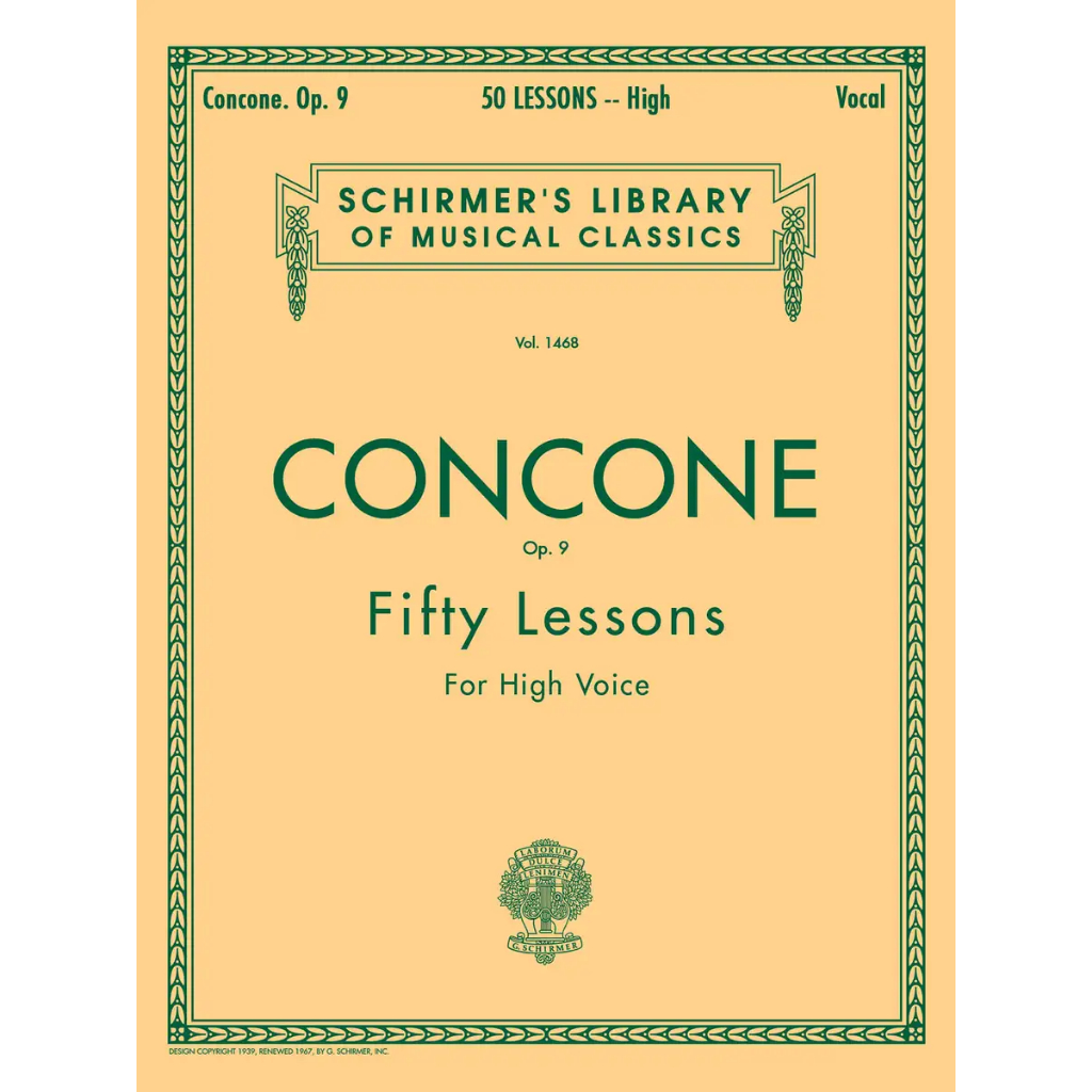 50 Lessons, Op. 9 Schirmer Library of Classics Volume 1468 (HL50259430)