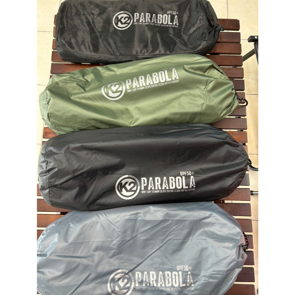K2 PARABOLA DOME TARP ทาร์ปโดม ( 1 ชุดมี 2 ผืน )