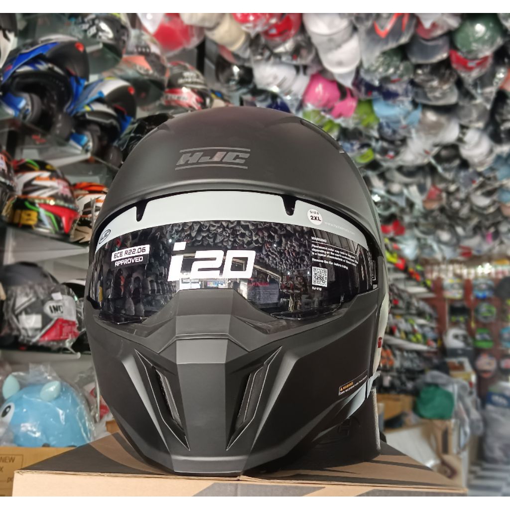 HJC i20 เป็นหมวกกันน็อคแนว Street Fighter