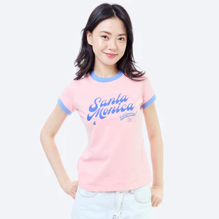BODY GLOVE Women's GRAPHIC T-SHIRT Slim Fit Summer 2026 - เสื้อยืดแขนสั้น ผู้หญิง