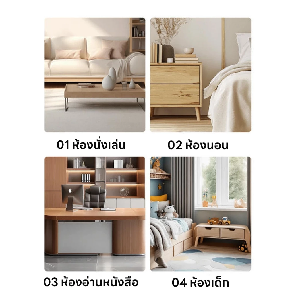 กรอบรูปมินิมอล ขนาด A4 สีขาว/ดำ มีขาตั้งและหูแขวน thumbnail 7