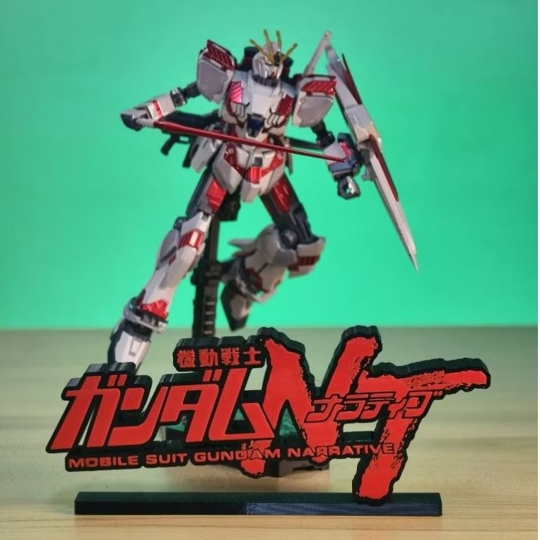 ป้ายชื่อ 3D ปริ้น Gundam Narrative