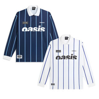 [💖ใช้โค้ดเหลืองลดได้💖] เสื้อบอล CARNIVAL X OASIS STRIPE LS J…