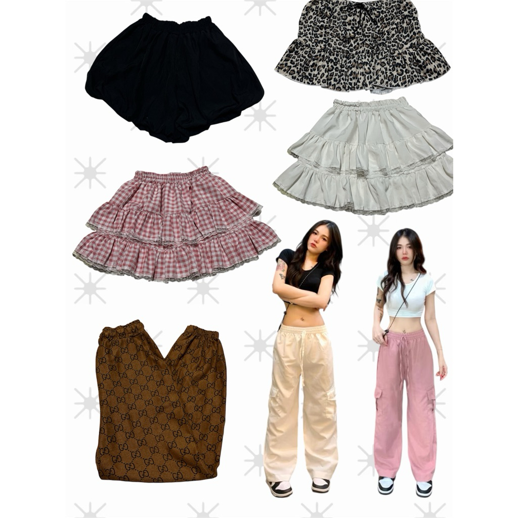 พร้อมส่ง! กระโปรง,กางเกง