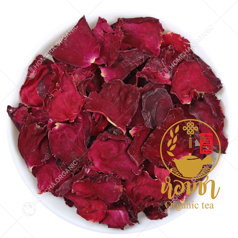 กลีบกุหลาบ เกรด A อบแห้ง หอมมาก สปา ชงชา ทำอาหาร เบเกอรี่ เครื่องดื่ม Dried Rose Petals for Spa Food Beverage Bakery Tea