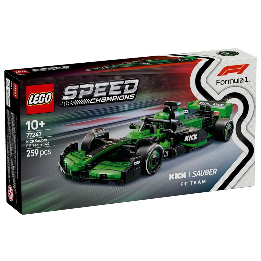 77247 : LEGO F1 Speed Champions KICK Sauber F1 Team C44 Race Car