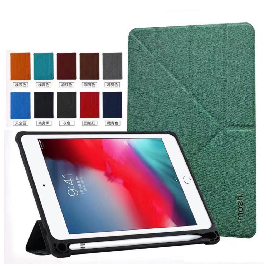 moshi.เคสฝาพับ For samsung tab s6 lite Tab A9 Plus A9Plus Tab A11 Plus S9 FE S9FE มีช่องใส่ปากกา เคสกันกระแทก smart case