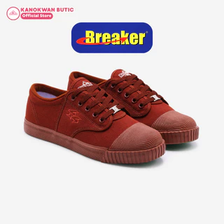 Breaker รองเท้าผ้าใบนักเรียนเบรกเกอร์ Breaker 4x4 สีน้ำตาล (Brown)