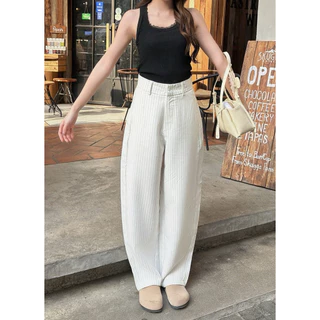 รุ่นLena barrel pants กางเกงทรง barrel ที่กำลังมาแรง