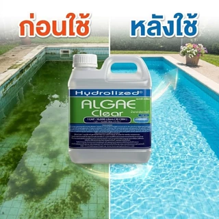 น้ำยากำจัดตะไคร่น้ำ 1000 ML สำหรับสระว่ายน้ำ ช่วยกำจัดและป้องกันการเกิดตะไคร่น้ำในสระว่ายน้ำ