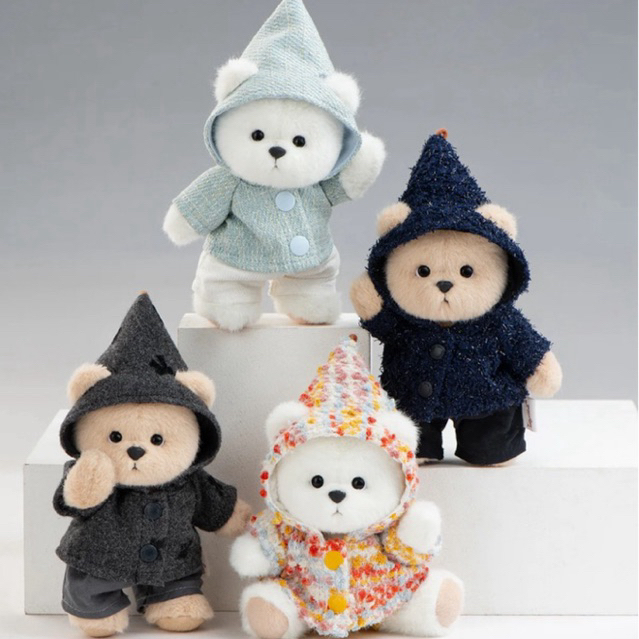 (พรีออเดอร์) TEDDY TALES KEYRINGS BABIES 15CM