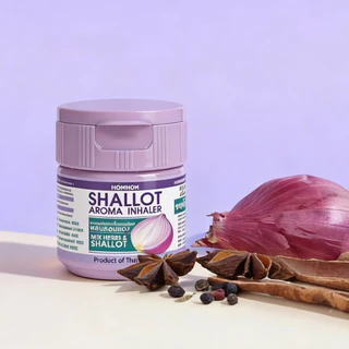 กระปุกดมหอมแดงอโรมา น้ำมันหอมระเหย (มีให้เลือก 2 กลิ่น) / Shallot Aroma 10g