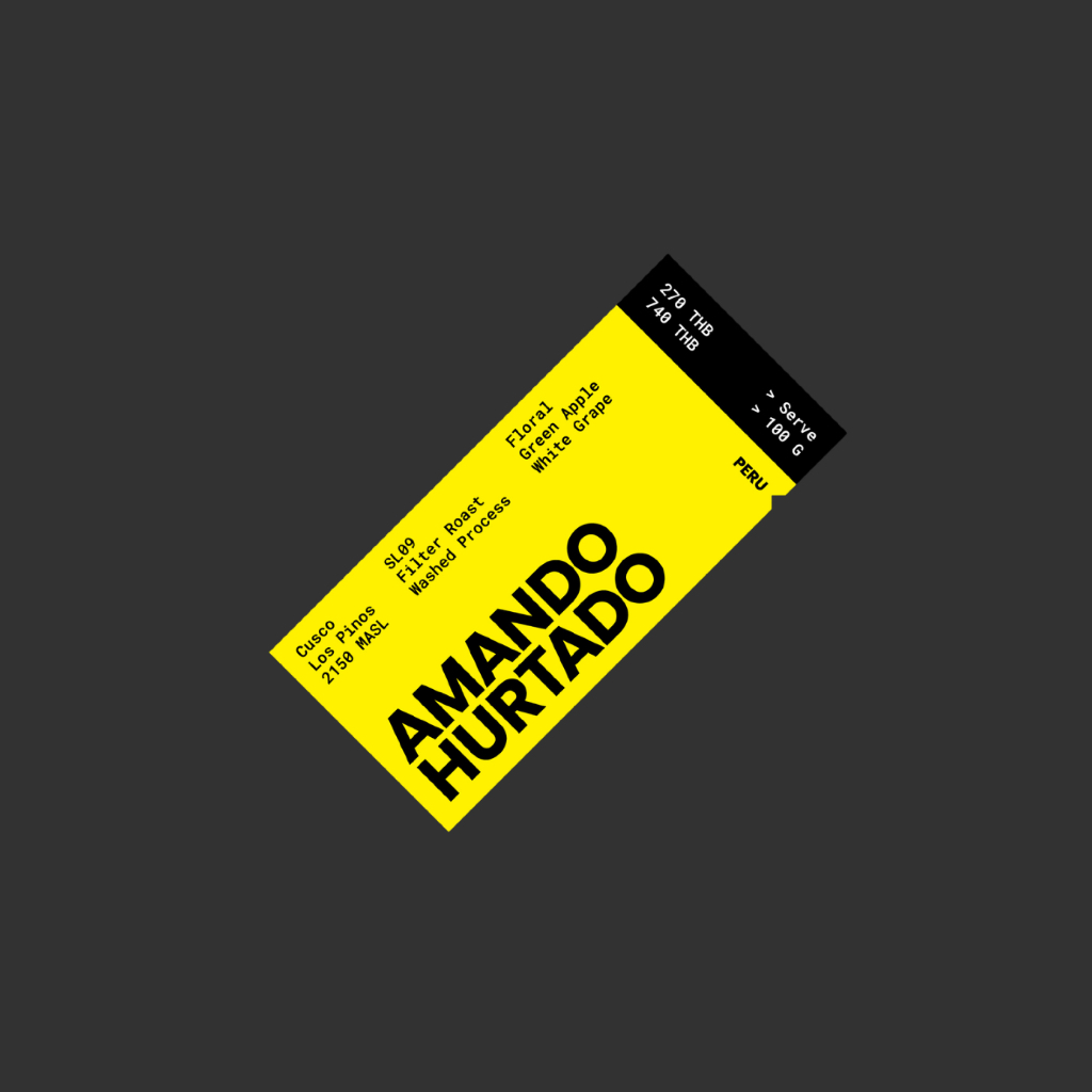 Livid coffee - Amando Hurtado - Peru - Washed - 100 g|  Floral • Green Apple • White Grape | Light R