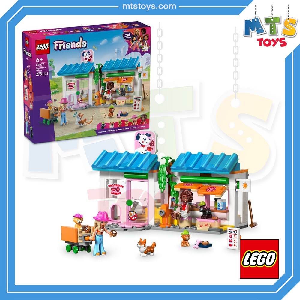 **MTS Toys**Lego 42677 Friends : Dog Treats Bakery เลโก้แท้