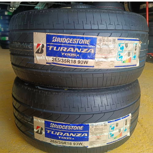 265/35-18 บริสโตน T005a ยางใหม่ปี24